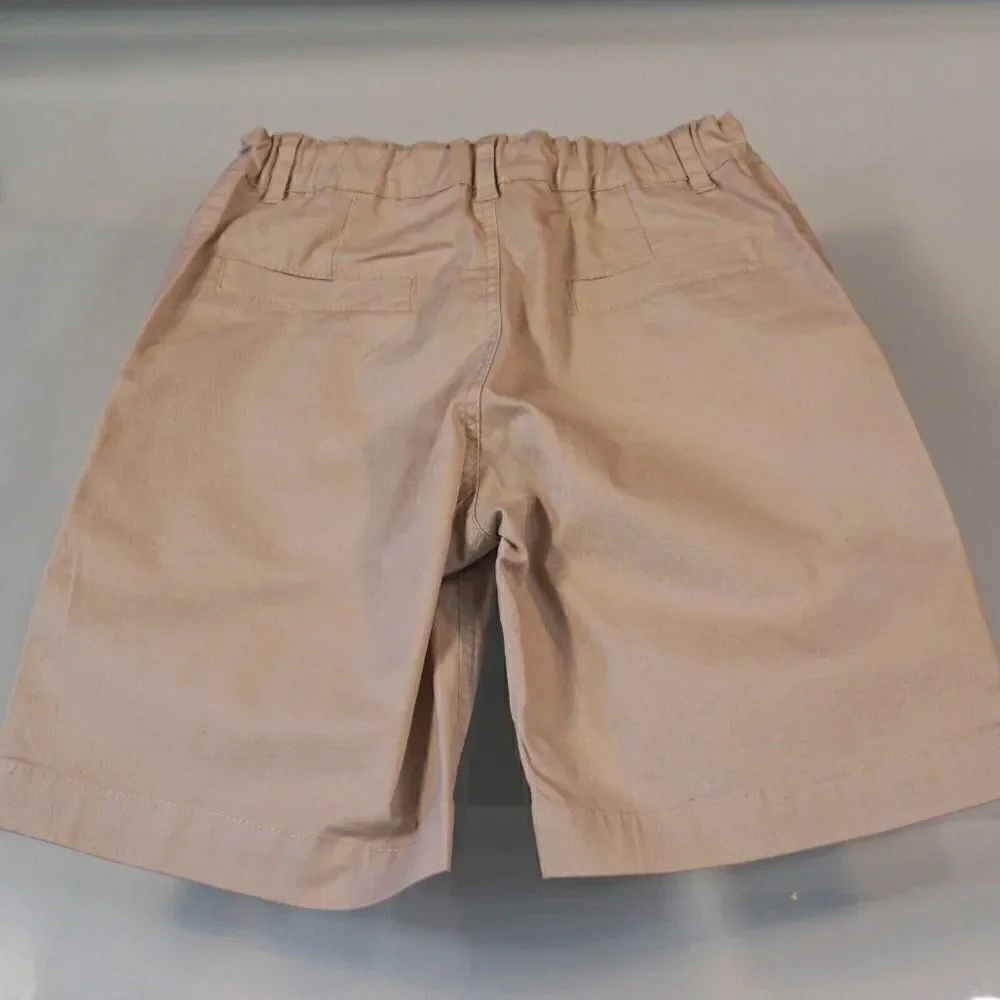 Spring And Gege Boys Shorts 7-8 Years Classic Cotton Stretch Waistband